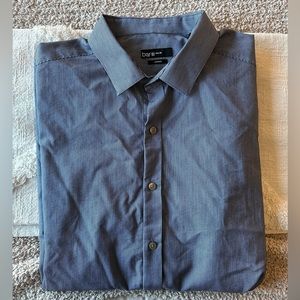 Men’s Patterned Button Up Dress Shirt
